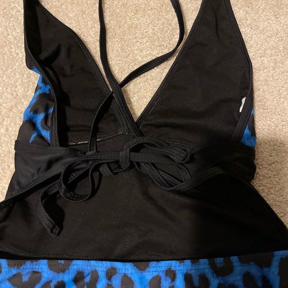 Women’s Leopard Patchwork Women's Swimwear One Piece size Small - Picture 4 of 9